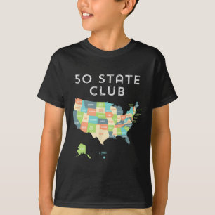 Visit All 50 States Shirt 