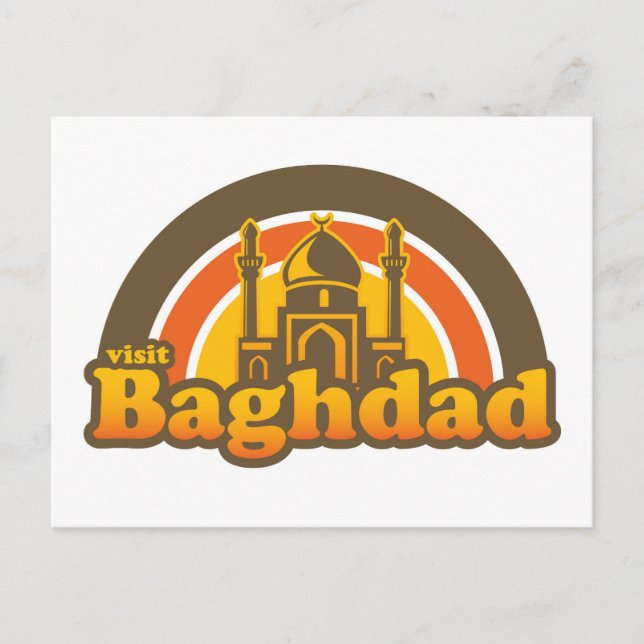 Visit Baghdad Postcard (Front)