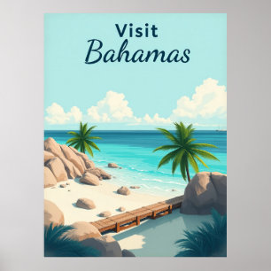 Visit Bahamas  Poster