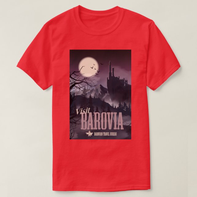 Visit Barovia T-Shirt (Design Front)