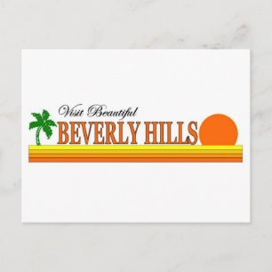Visit Beautiful Beverly Hills, California Postcard