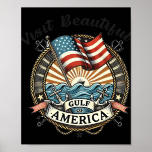 Visit Beautiful Gulf Of America  Poster