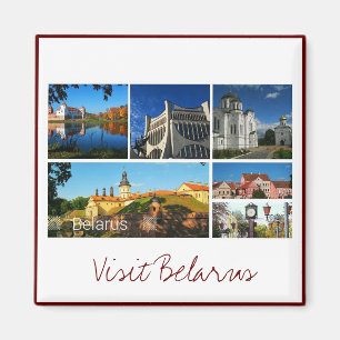 Visit Belarus Country View Travel Magnet