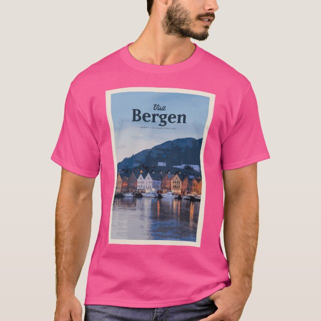 Visit Bergen T-Shirt (Front)