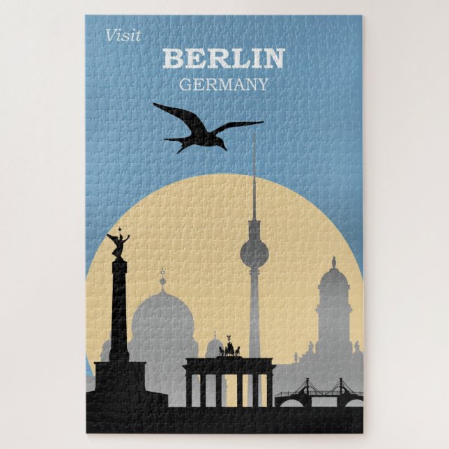 Visit Berlin, Germany Jigsaw Puzzle (Vertical)