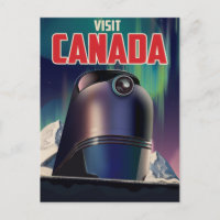 Visit Canada travel poster