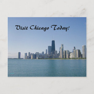 Visit Chicago Today Postcard