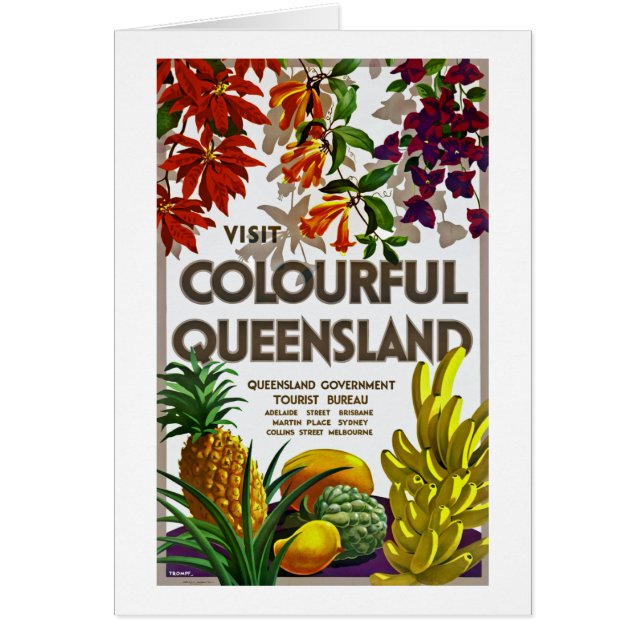 Visit Colourful Queensland (Front)