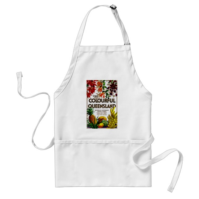Visit Colourful Queensland Standard Apron (Front)