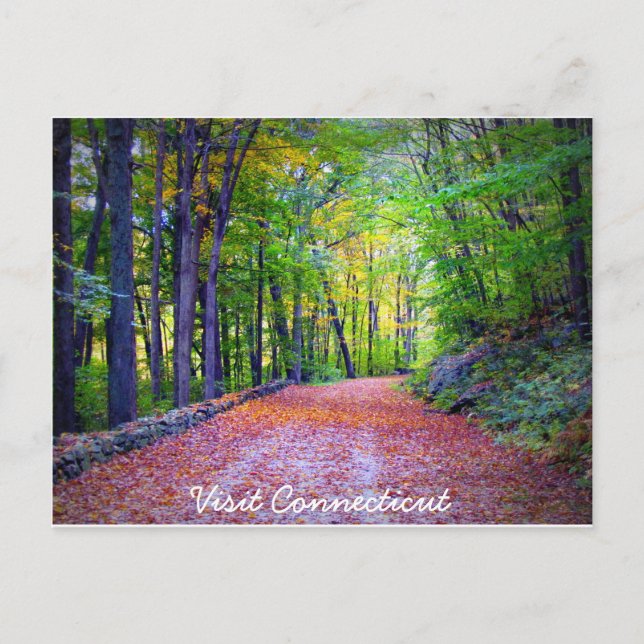 Visit Connecticut Postcard (Front)