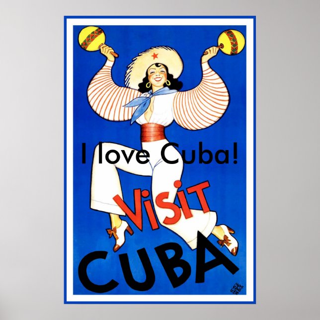 Visit Cuba! Poster (Front)