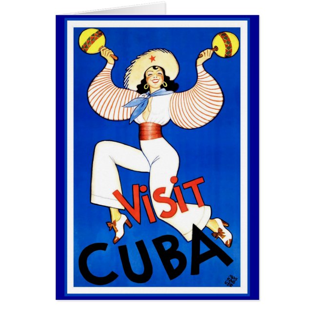 Visit Cuba Vintage (Front)