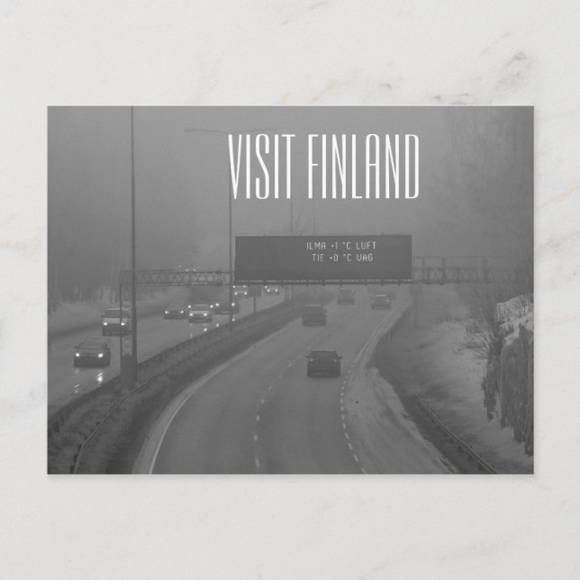 Visit Finland postcard (Front)