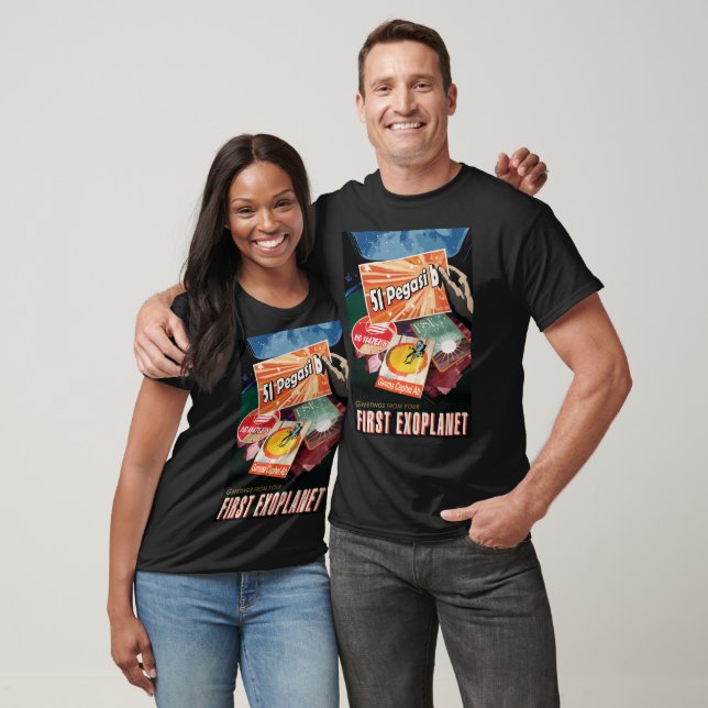 Visit First Exoplanet Found Outside Solar System  T-Shirt (Unisex)