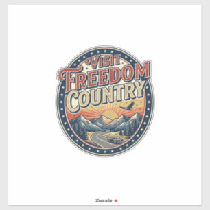 Visit Freedom Country Patriotic Patriotic Travel P