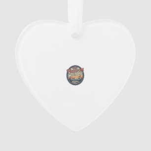 Visit Freedom Country Patriotic Patriotic Travel P Ornament