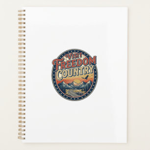Visit Freedom Country Patriotic Patriotic Travel P Planner