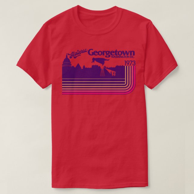 Visit Historic Georgetown The t T-Shirt (Design Front)