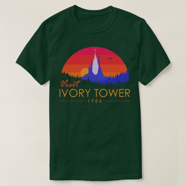 Visit Ivory Tower T-Shirt (Design Front)