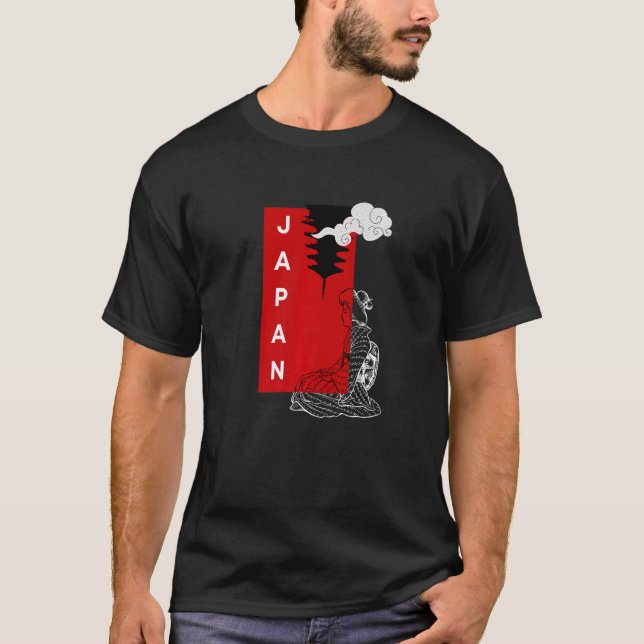 Visit Japan Cool Minimalistic Japanese Love Okinaw T-Shirt (Front)
