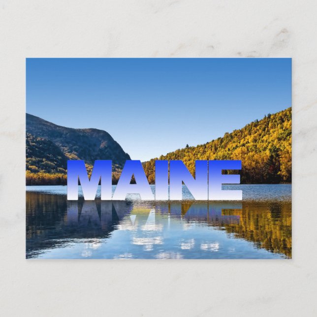 Visit Maine Postcard (Front)
