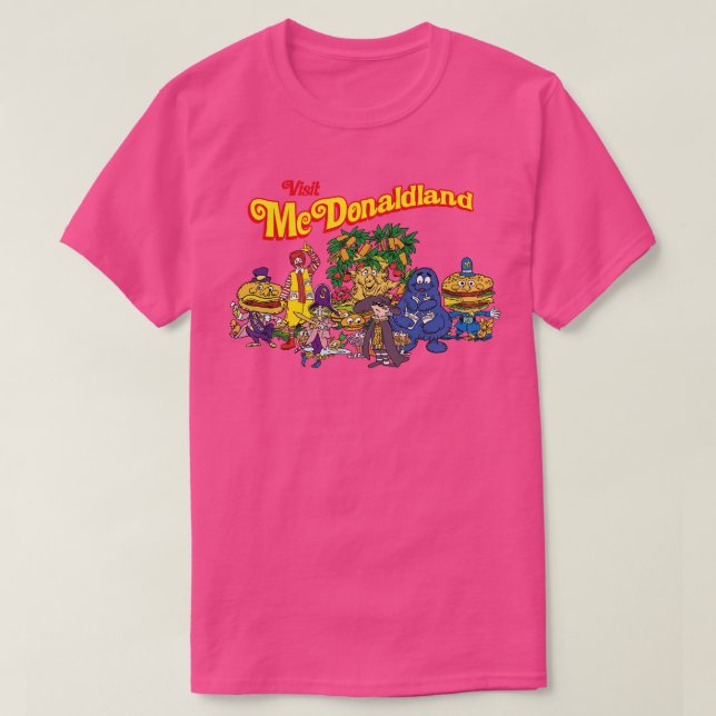 Visit McDonaldland T-Shirt (Design Front)