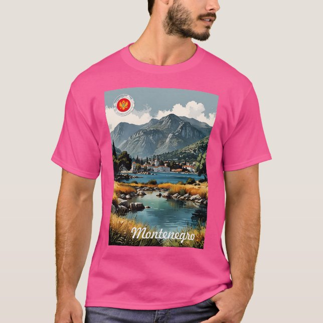 Visit Montenegro T-Shirt (Front)