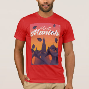 Visit Munich Germany travel poster T-Shirt