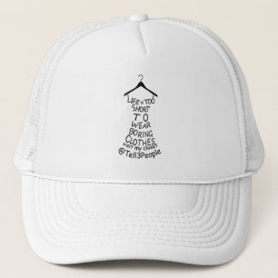 Visit My Closet White Baseball Cap Hat