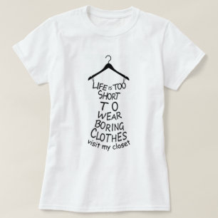 Visit My Closet Womens White T-shirt