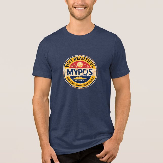 Visit Mypos Tri-Blend Shirt (Front)