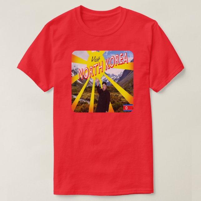 Visit North Korea T-Shirt (Design Front)