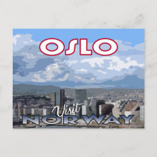 Visit... Oslo, Norway - postcard