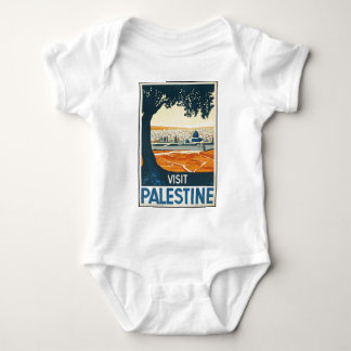 Visit Palestine Baby Bodysuit
