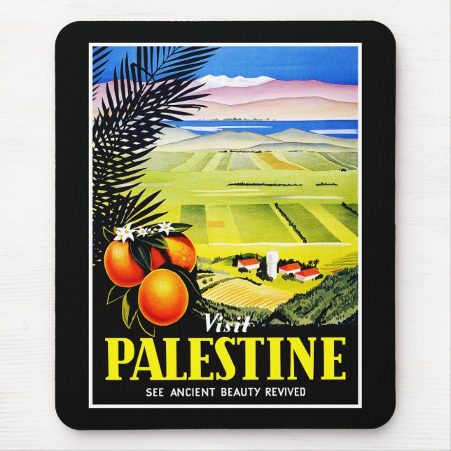 Visit Palestine ~ See Ancient Beauty Revived Mouse Pad (Front)