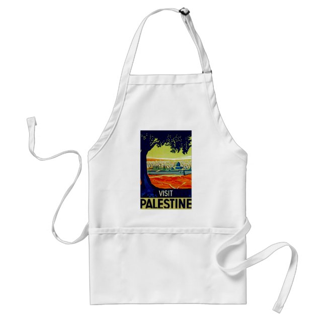 Visit Palestine Standard Apron (Front)