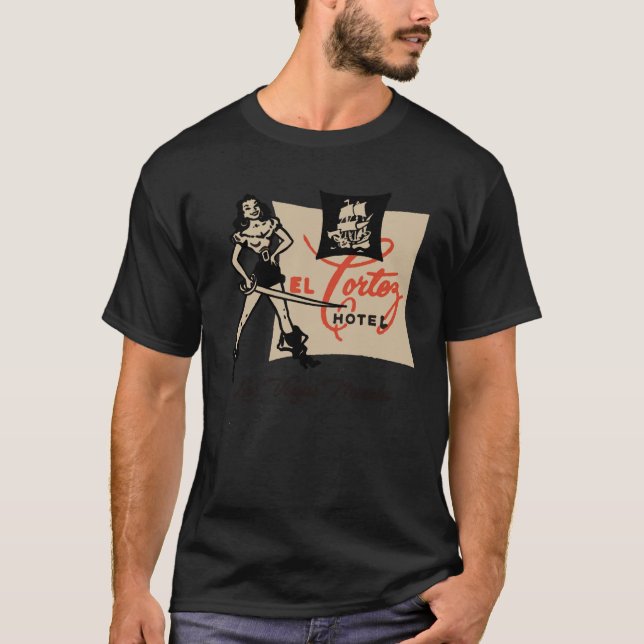 Visit People Classic Retro El Cortez Boys Girls Te T-Shirt (Front)