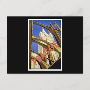 Visit Prague Postcard