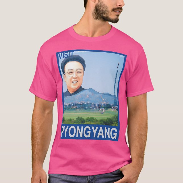 Visit Pyongyang T-Shirt (Front)