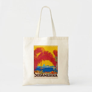 Visit Sudamerica vintage concept Tote Bag