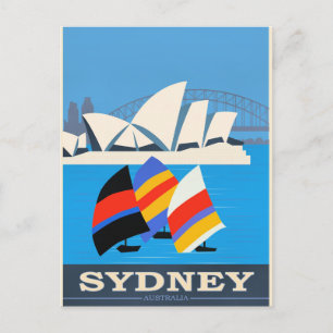 Visit Sydney, Australia Postcard