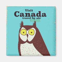 Visit the Canada Owl poster