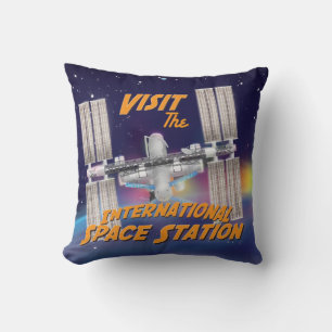 Visit the International Space Station Cushion