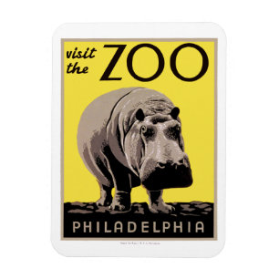 Visit The Zoo Magnet