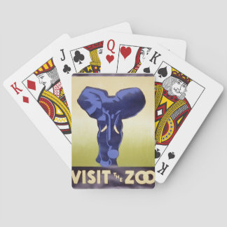 "Visit The Zoo" Playing Cards