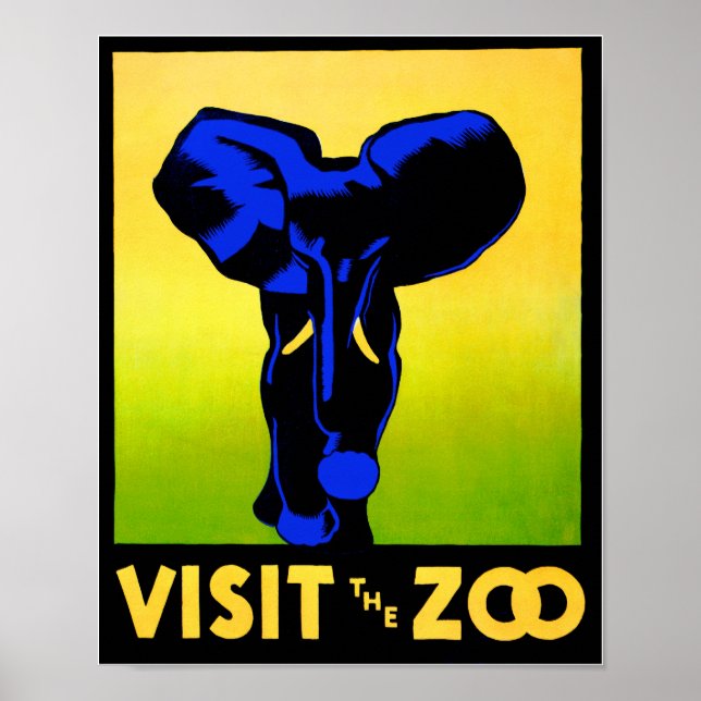 Visit The Zoo!! Poster (Front)