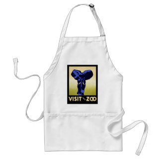 Visit The Zoo Standard Apron