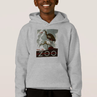 Visit the Zoo - WPA Poster -