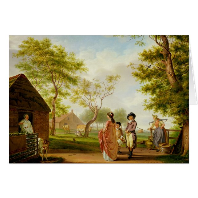 Visit to the Country Dairy (Front Horizontal)