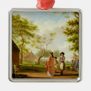 Visit to the Country Dairy Metal Tree Decoration